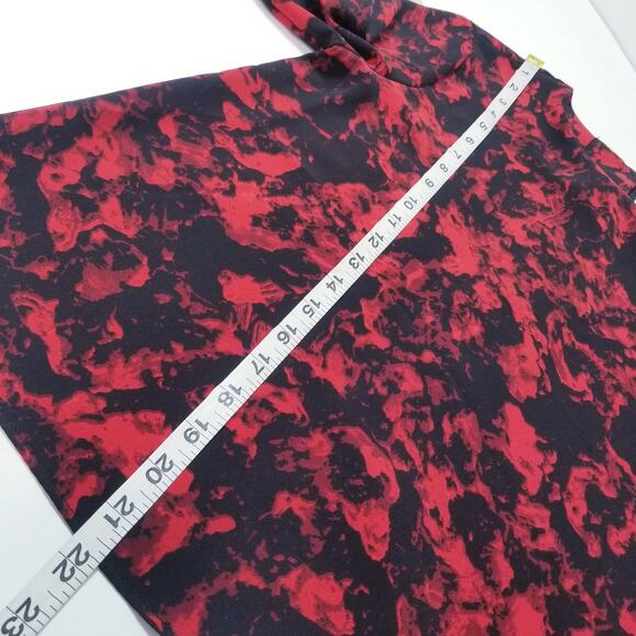 CARMEN Carmen Marc Valvo Valentines Blouse Bell Sleeves - Picture 7 of 11